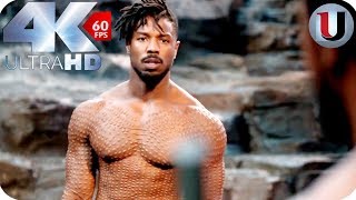 Black Panther - Killmonger Vs T'Challa - MOVIE CLIP (4K HD)