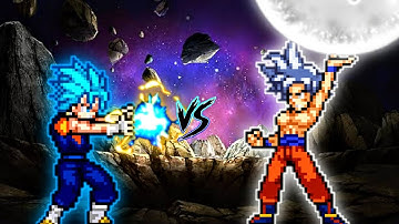 OMG😱 | Vegito SSB DBFZ V2 (New) VS Goku Perfect MUI in Jump Force Mugen