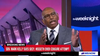 Us Senator Mark Kelly Sues Pentagon Over Alleged Retaliation