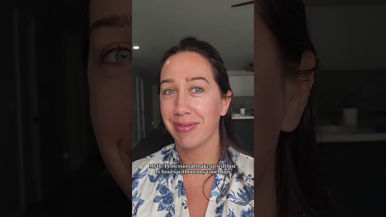 Myth: Professional makeup will last 16 hours without any touch ups