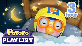 ★3 Hours★ Best Lullaby for Babies To Go To Sleep | Pororo Baby Sleep Music ♪ | Bedtime Lullaby Song screenshot 3