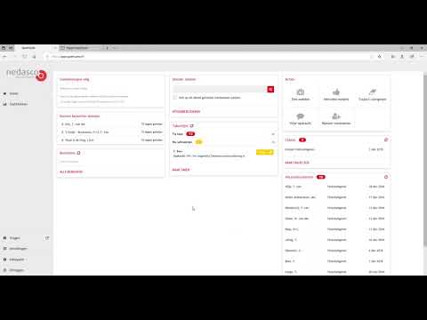 Werkgeversportaal Xpert Suite - Startpagina + Statistiek | Nedasco