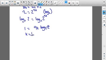 OCR Core 3 June 2008 q7i - AS/A2 Maths - Exponentials and Logs