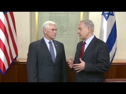 Video: Mike Pence Verwechselt Die Israelische Flagge Mit Der Von Nicaragua