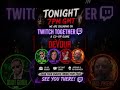 Tonight 7PM GMT we’re going into DEVOUR… and honestly? Bad decisions will be made 😭