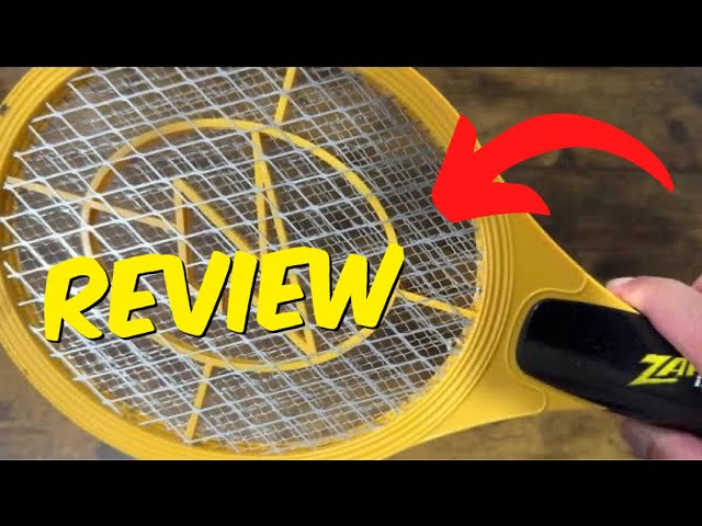 Black+decker Bug Zapper Tennis Racket, Battery Powered Zapper, Mosquito and Fly Swatter