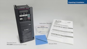 01 of 04 Inverter FR A800 Set Up - Unpacking & Installation