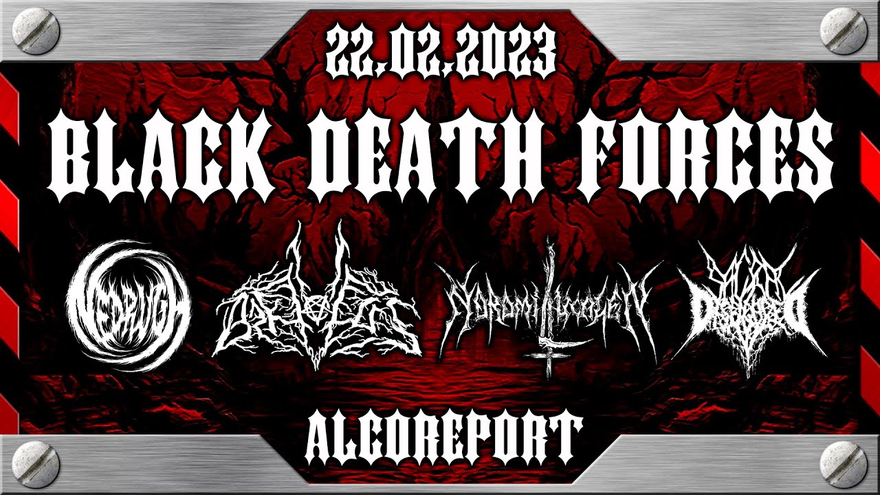 AlcoReport from Black Death Forces fest in St.Petersburg, 22.02.2023