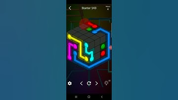 How to solve cube connect (starter level 143)