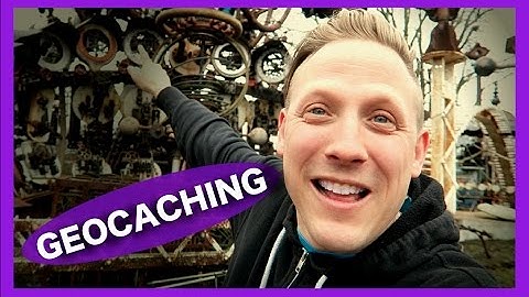 HUGE GEOCACHE HIDDEN IN PLAIN SIGHT! (Geocaching)