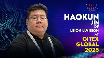 Haokun Jin of Leion Llvision at GITEX Global 2025
