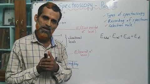 Introduction to Spectroscopy - Part 2