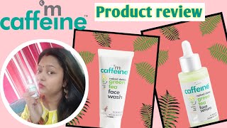 m caffeine Green tea Review || mcaffeine fase wash||product review#mcaffeine#facewash#review