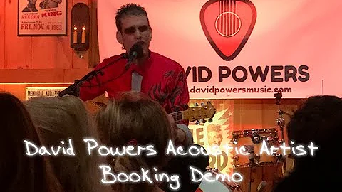 David Powers Acoustic Artist Booking Demo