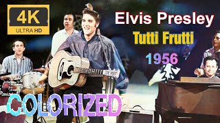 Tutti Frutti | Elvis Presley 1956 | 4K 60fps | Colorized