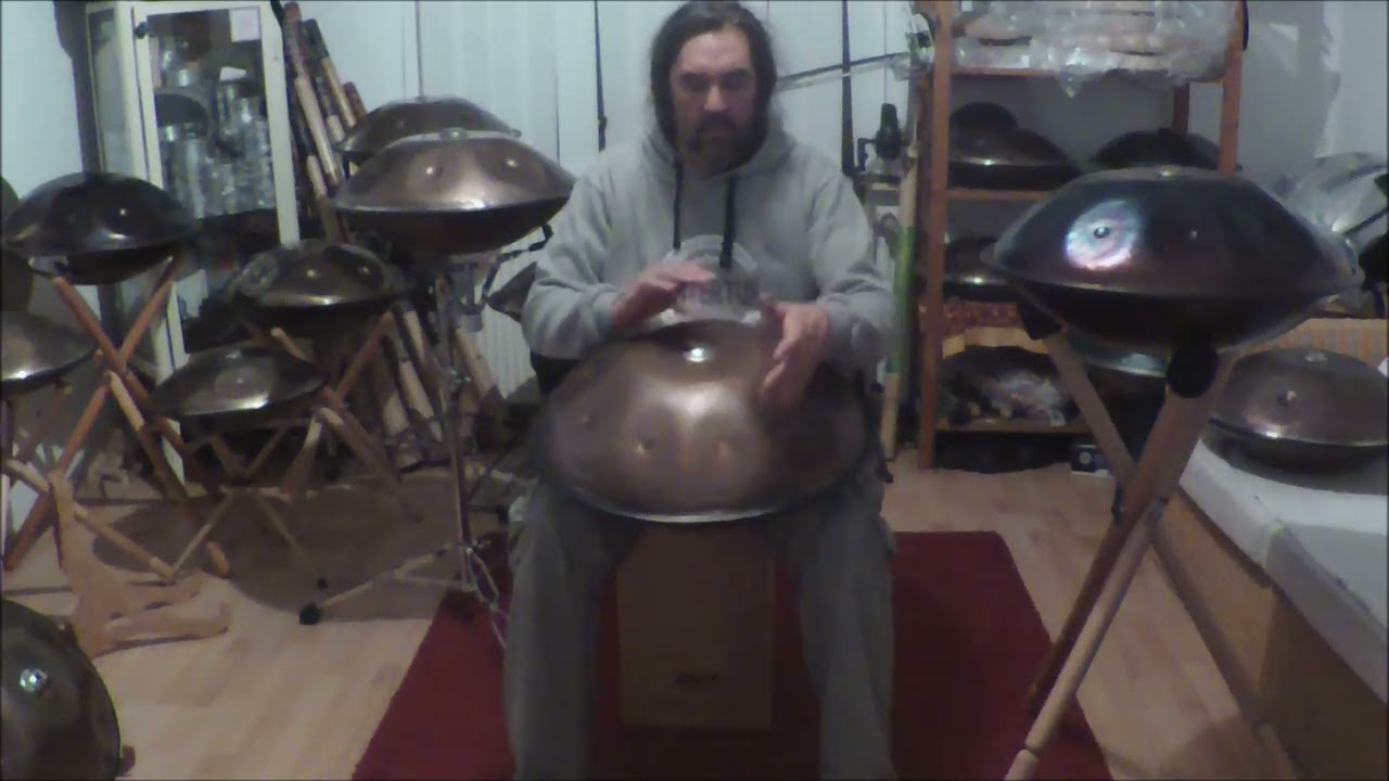Baur&Brown Handpans C# low mystic high Embersteel