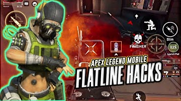 FLATLINE HACKS in Apex Legends Mobile  ios 60 FPS | No Recoil !