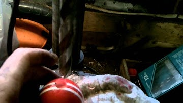 How to make a custom shift knob from a snooker/pool ball