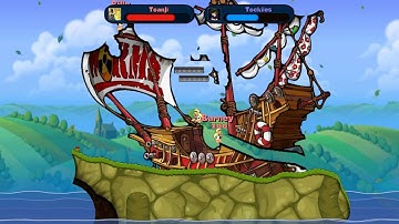 Worms Reloaded w/Teck & Teanji - Ep18 - Bed sheet mode activate!