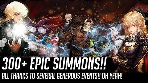 300+ Epic Summons! So Many Lightening! 4* and 5* Origin Servant Summons! Heir of Light (HOL)