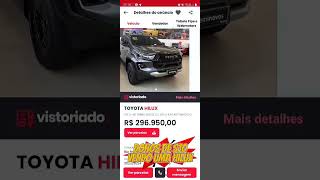 Todo dono de #chevrolet #s10 sonha com uma #toyota #hilu