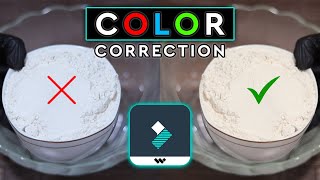 How To Color Correct in Filmora X