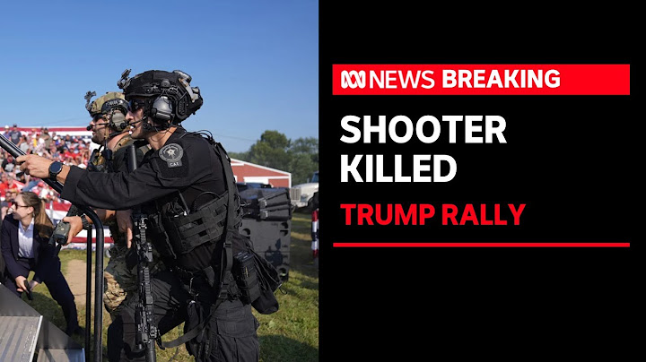 Shooter and attendee reportedly killed during Trump's rally in Pennsylvania | ABC News
