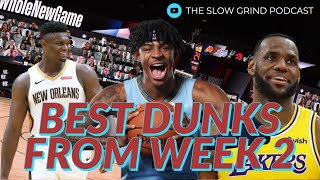 BEST DUNKS FROM NBA RESTART || WEEK 2 ||  NBA HIGHLIGHTS W\/ SONG TITLE || HD [2020]