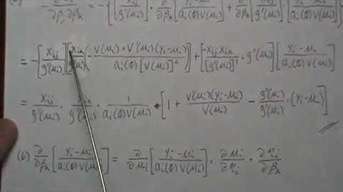 GLM: Iteratively Re-weighted Least Squares for a General Link Function