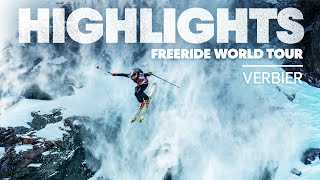 2021 Freeride World Tour Stop Highlights #4 Verbier