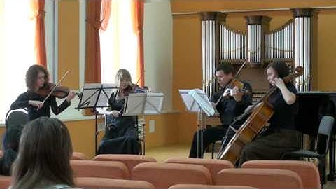 Arthur Honegger - String Quartet №1 part1.