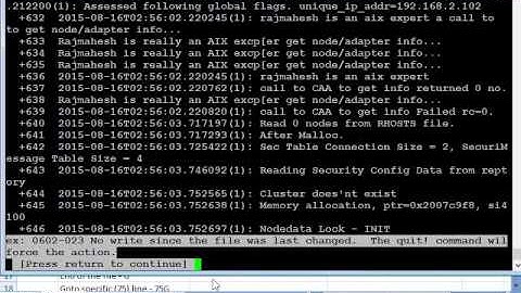 IBM AIX 7.2 training in Chennai-TTA-VI Editor