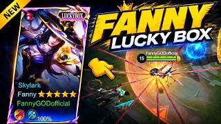 😱 NEW Fanny Skylark Skin Review 🔥 Full Ranked Gameplay & Skin Showcase | MLBB
