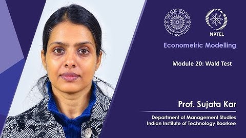 Module 20: Wald Test