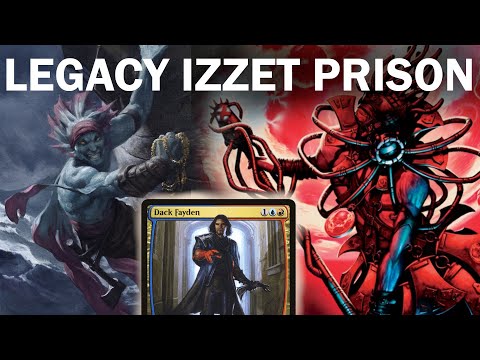 UR NOT PLAYING THIS GAME! Legacy Izzet Prison Control with Hullbreacher, Magus of the Moon, Dack MTG
