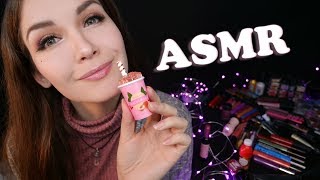 ASMR 💄  Whisper, Tapping and Cosmetics  👩[Russian][Subtitles]