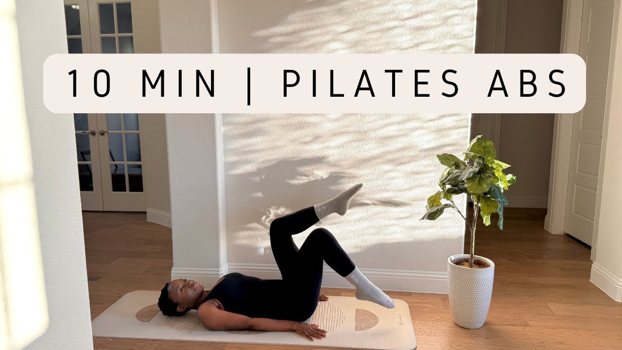 10 Min Deep Core Pilates | Flatten Lower Belly & Stabilize Spine (No Neck Pain)