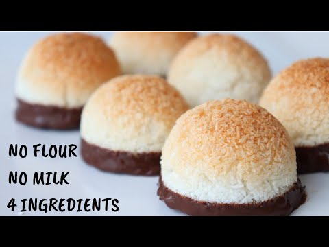 Video: Easy Chocolate Coconut Cookies Recipe