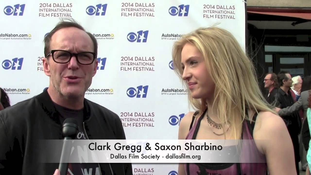 DIFF 2014 Red Carpet Clark Gregg & Saxon Sharbino YouTube