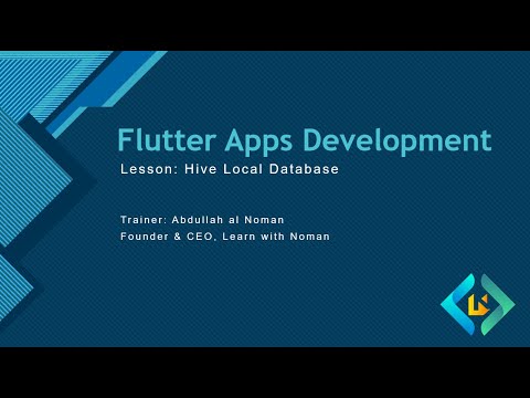 Lesson 17 : Hive Local Database (Part-3) | Flutter Android | IOS App Development | Live Course 2023