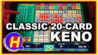 Classic 20Card KENO Win at Bellagio!