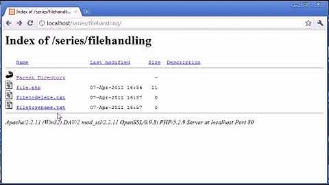 Beginner PHP Tutorial   85   File Handling Deleting and Renaming Files Part 1 ‏