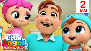 Joni Joni, Ya Papa? | Little Angel Bahasa Indonesia | Kartun dan Lagu Anak