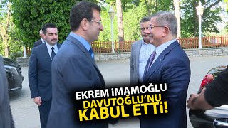 Ekrem İmamoğlu, Ahmet Davutoğlu'nu kabul etti! İstanbul vurgusu çok önemli!