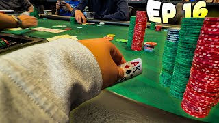 AK vs QQ for $2,200!! 5-Bet All-In Flip 😳 | Road to $50k ep 16