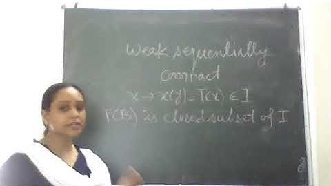 weak sequentially compactness