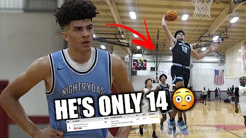 6'8 14 Year Old Cameron Boozer IS LEGIT!! Full Tip...