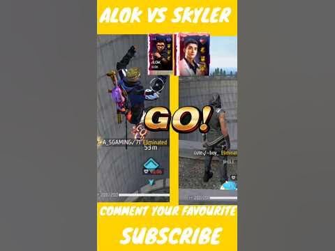 DJ ALOK VS SKYLER TOWER LANDING HP TEST🫡|BEST CHARACTER 2023| GARENA ...