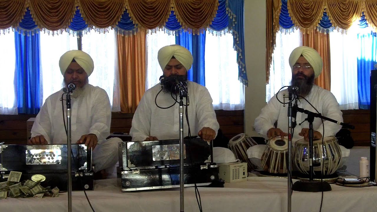 Bhai Rajender Singh Raja Alwar Wale - Guru Guru Gur Kar Man Mor - YouTube