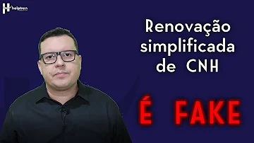 Como cancelar um processo de renovação de CNH?